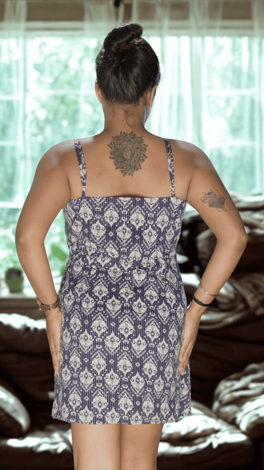 WRAP BREEZE SHORT DRESS