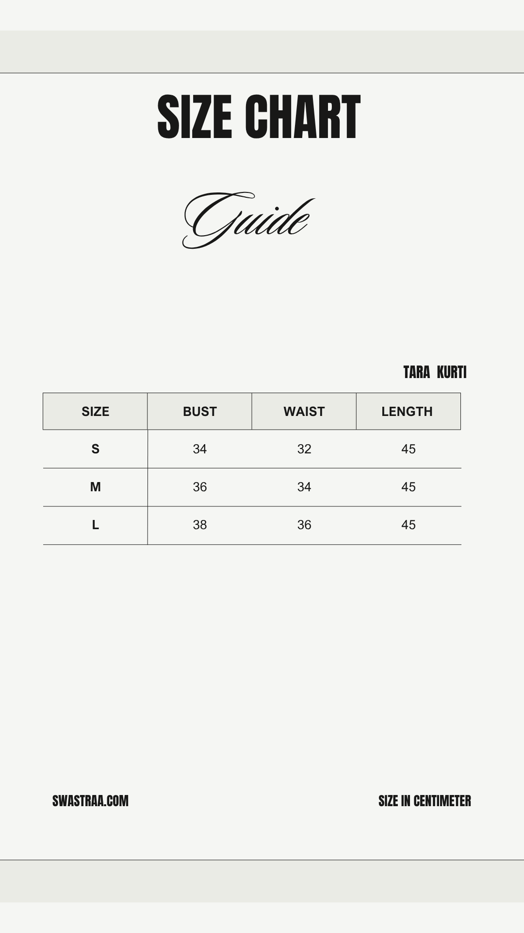 TARA WOMEN'S KURTI
