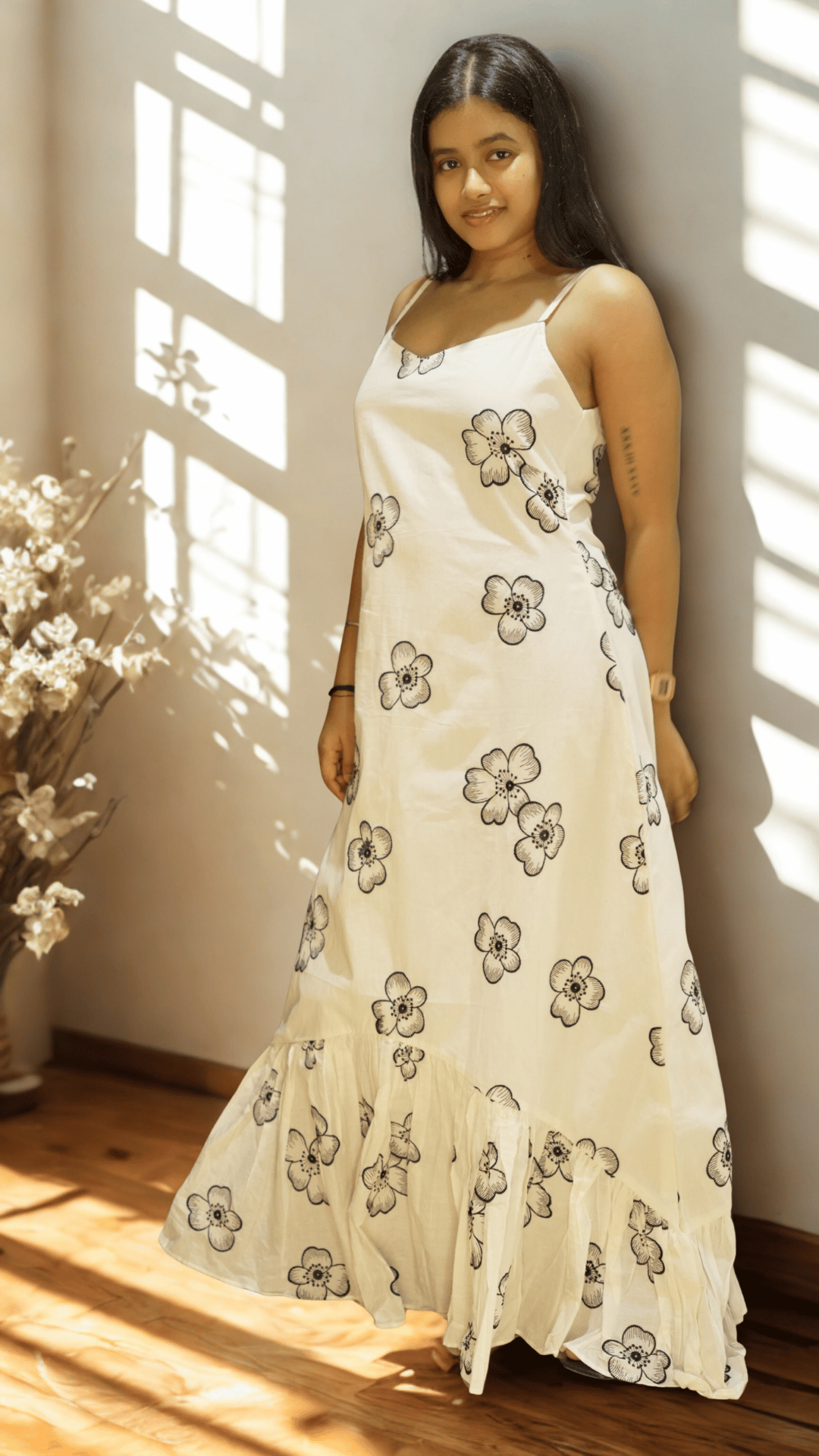 FRILL TALE DRESS