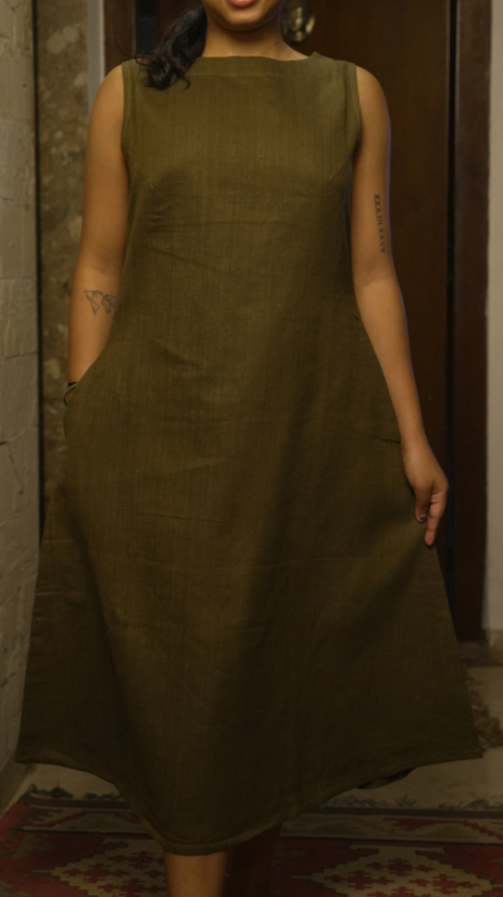 Sara Handloom cotton Dress