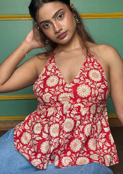 Spicy Sundari halter top