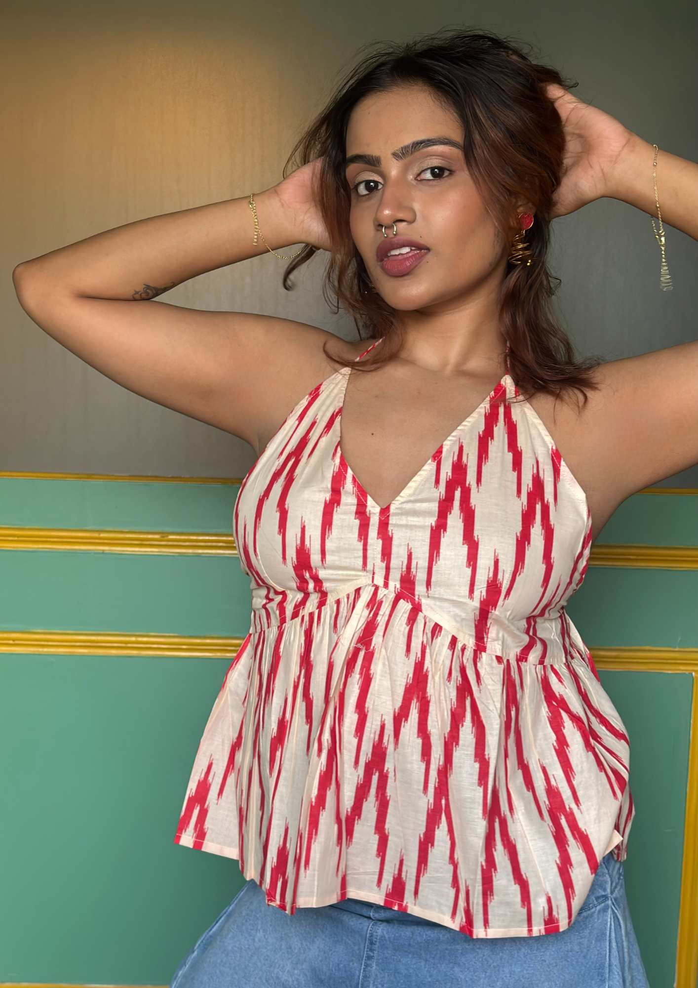 Desi diva halter top
