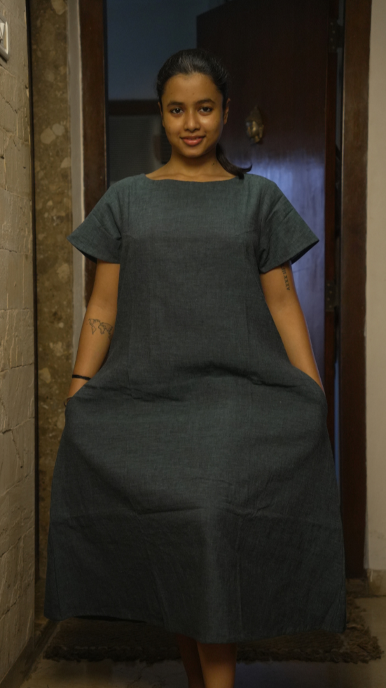 Maiyra Handloom Cotton Dress