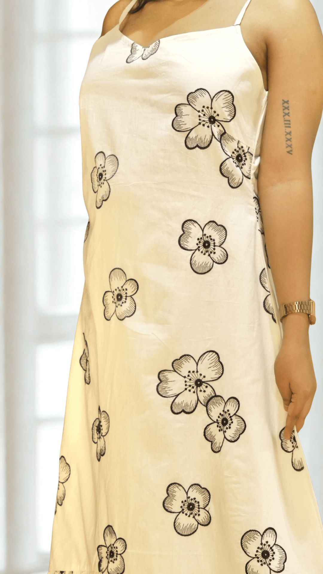 FRILL TALE DRESS