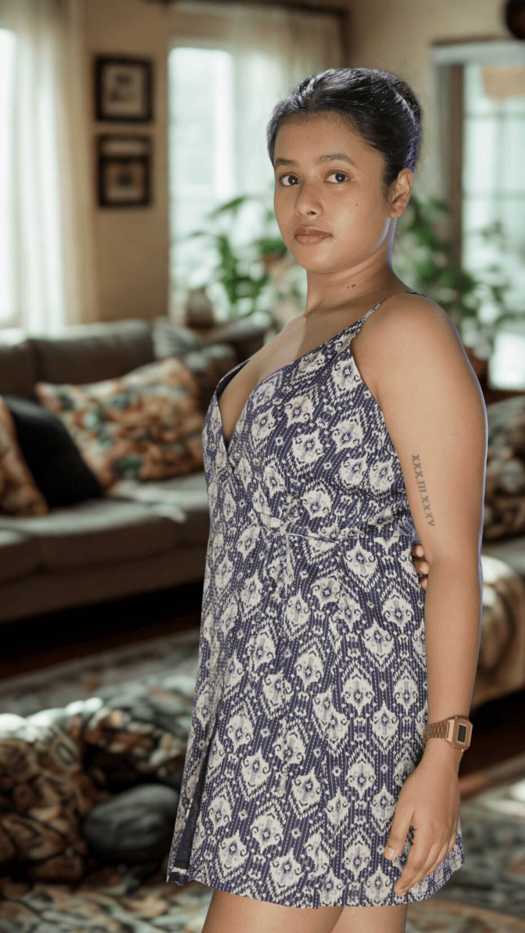 WRAP BREEZE SHORT DRESS