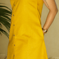MUSTARD MIST DRESS