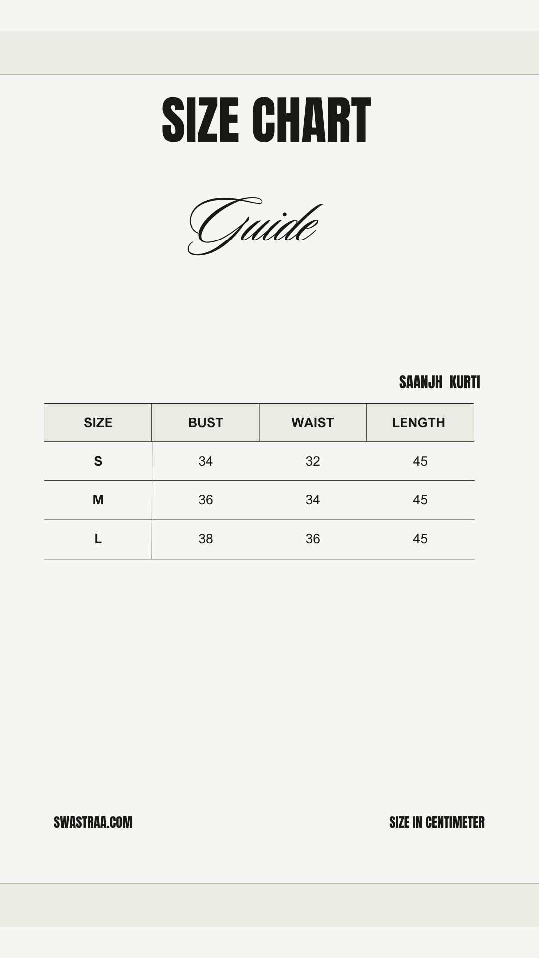 SAANJH WOMEN'S KURTI