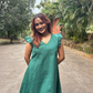 Saisha handwoven cotton dress