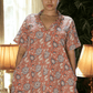 COLLAR CURVE DRESS