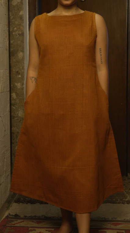 Sara Handloom cotton Dress