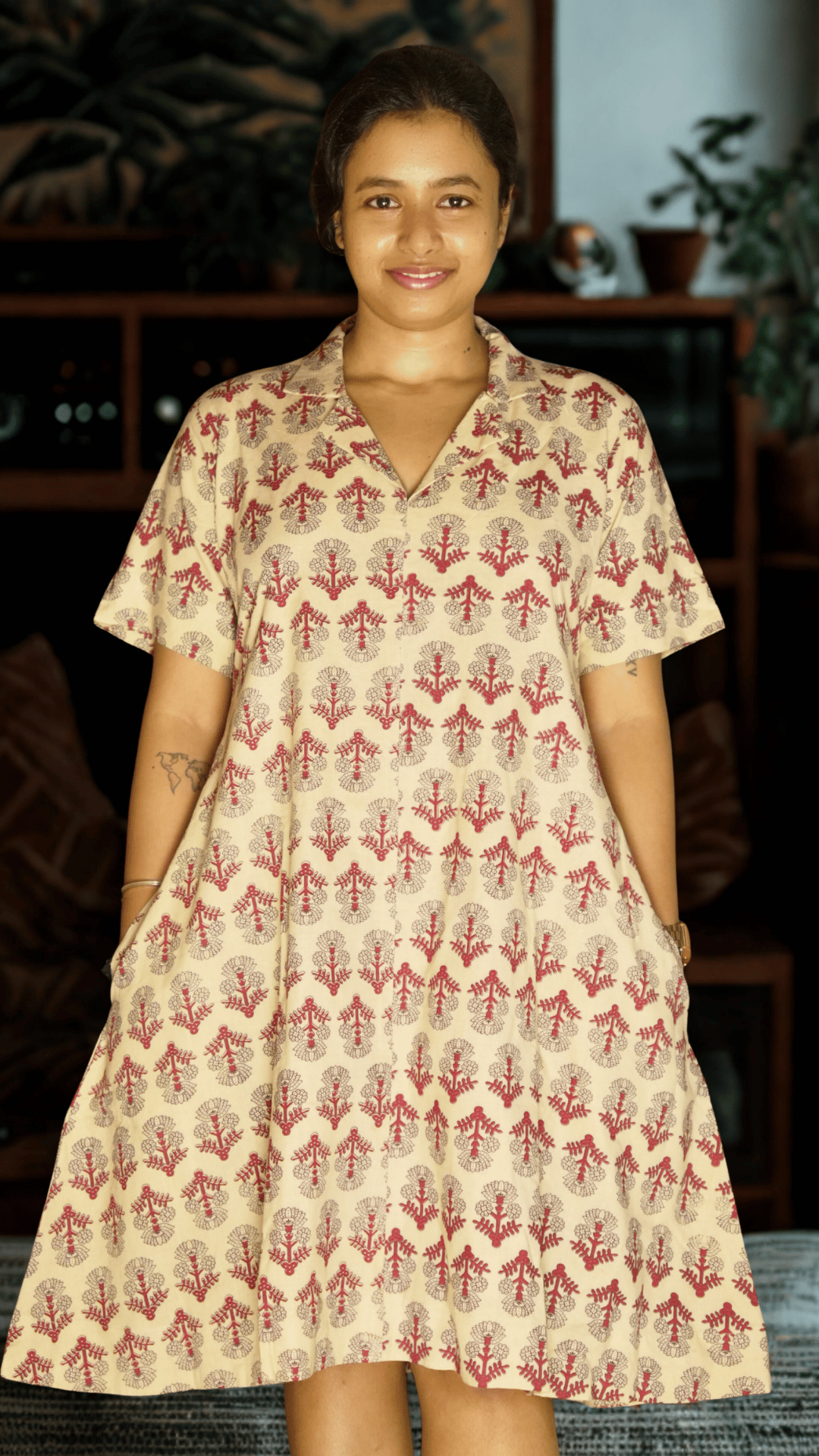 COLLAR BELLE DRESS