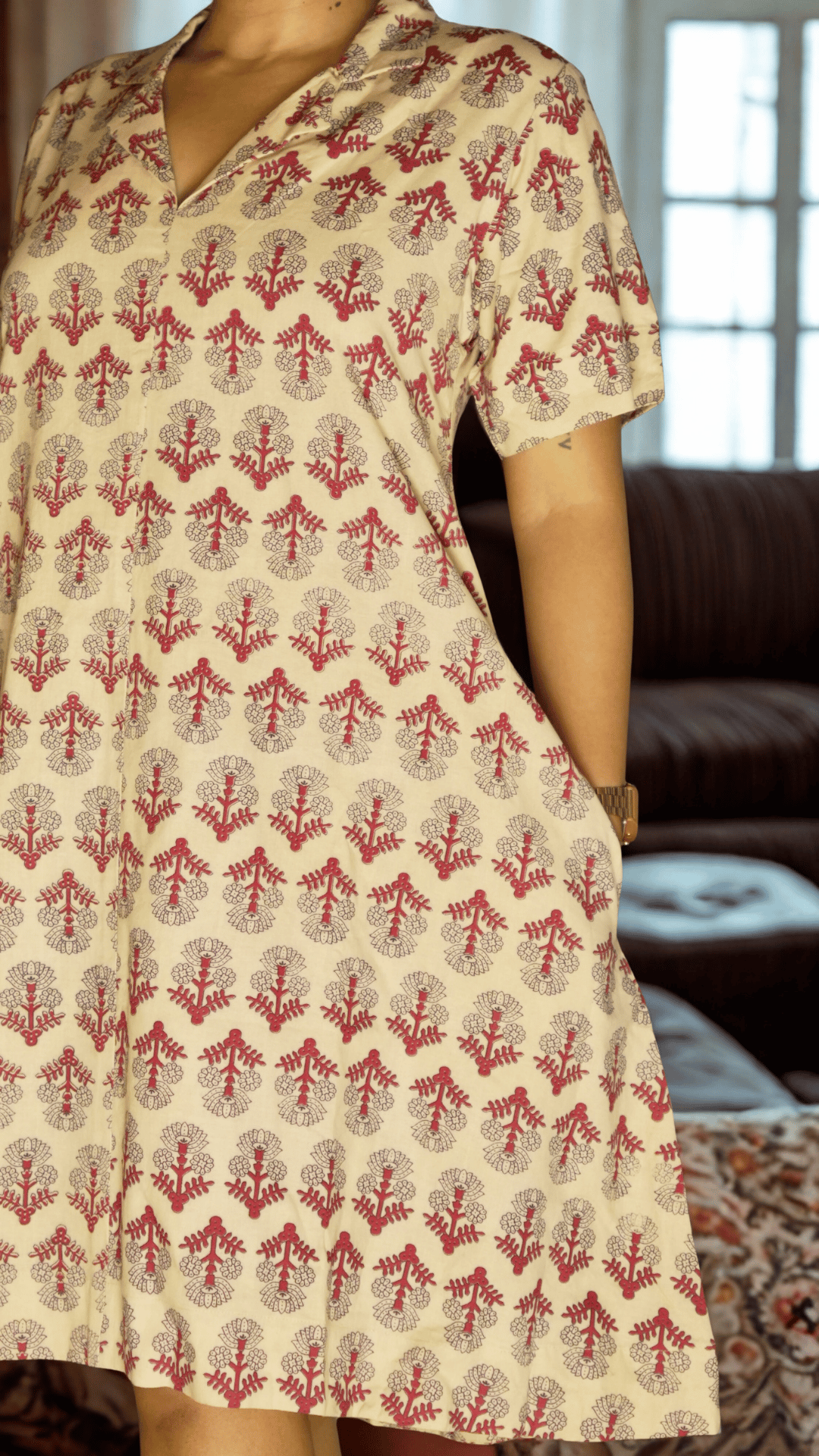COLLAR BELLE DRESS
